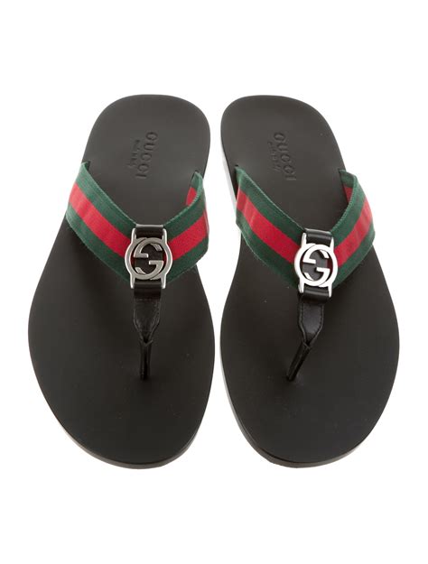 gucci slippers flip flops|Gucci Flip Flops diamond.